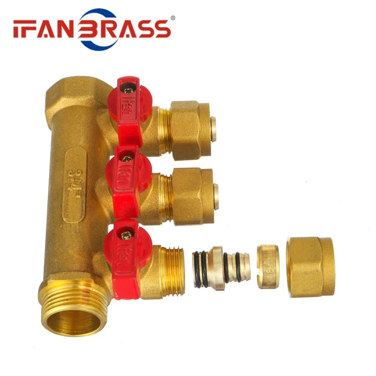 pex manifold with valves pex manifold with valves