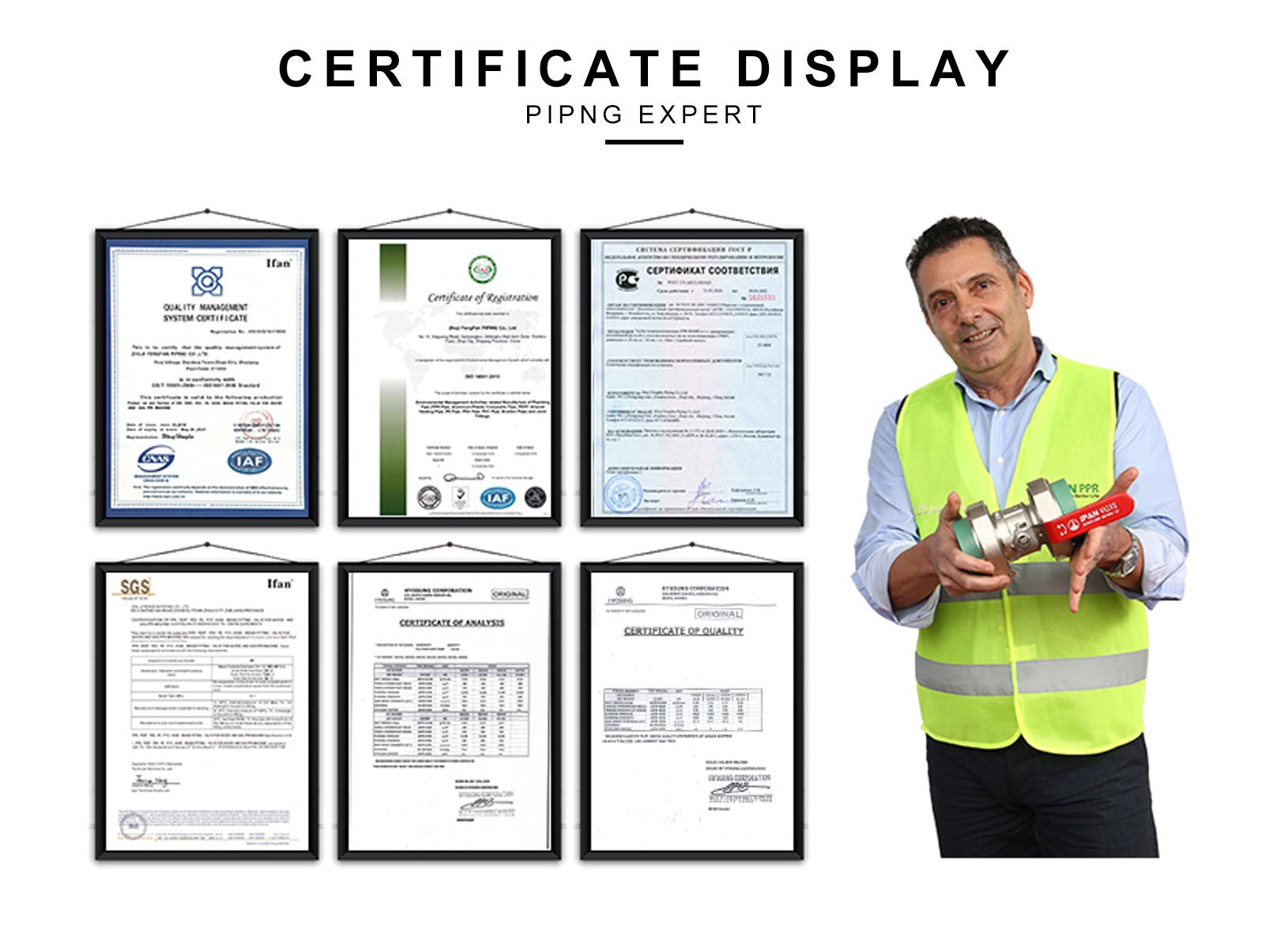 certificate display