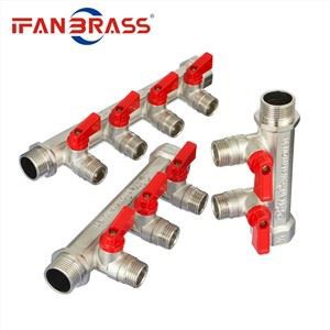 PEX-Verteiler aus Messing