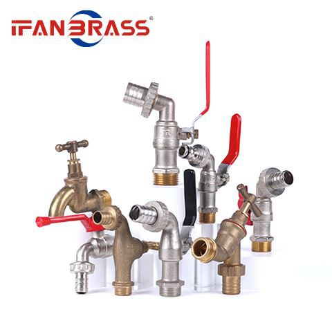 Bibcocks aus Messing