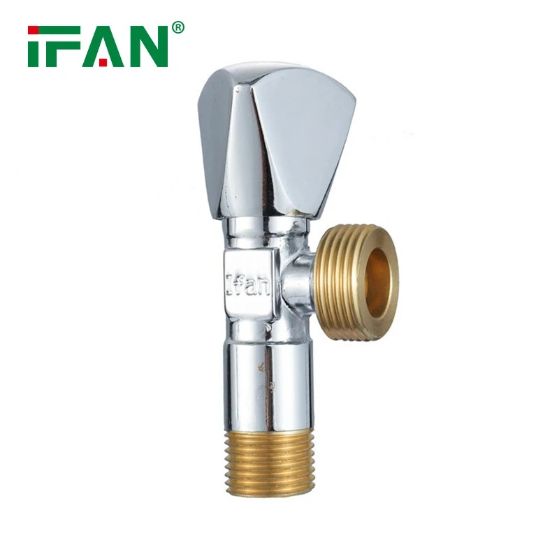 Silver Angle Valve