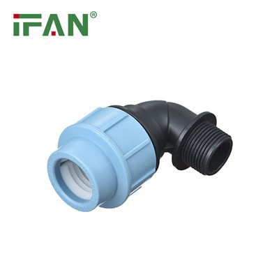 IFAN HDPE 601 Winkelrohrverschraubungen mit Außengewinde